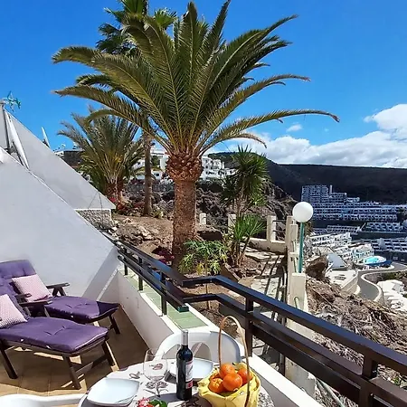 Sea View Cozy Apartment With Pool Puerto Rico  Exterior foto